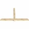 Ekena Millwork Eugene Rough Sawn Timber Gable Bracket, Douglas Fir, 96"W x 60"H x 4"D x 6"F, 15/12 Pitch GBW096X60X0406EUG00RDF - alternate 5